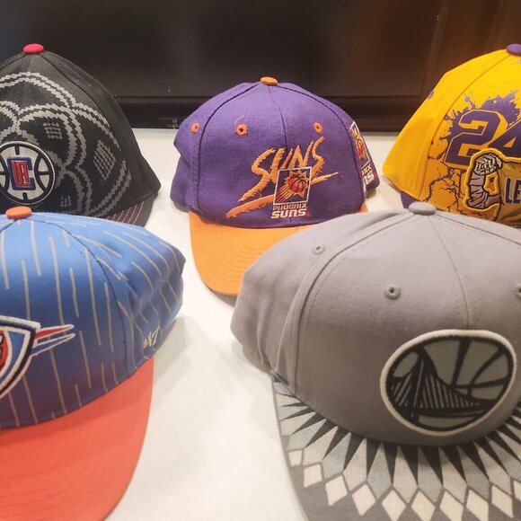 NBA hat lot vintage 9 Hats In Total, Very Had To Find Ones Included! - Picture 7 of 15